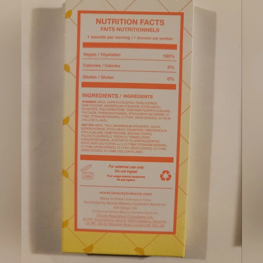 Beauty Bakerie Face Palette - Lemon Bar NIB - Picture 10 of 11